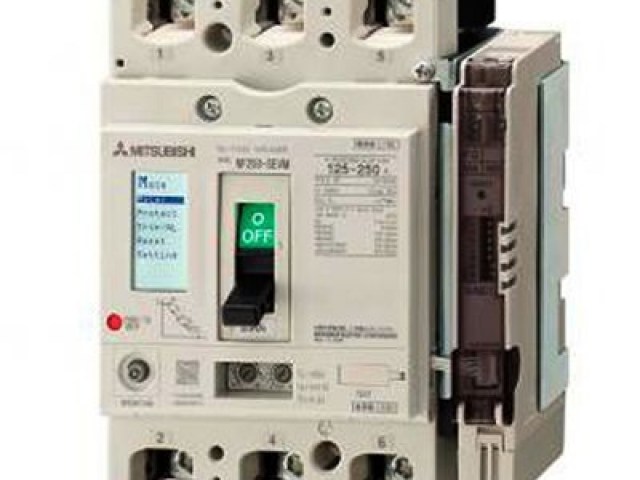 Mccb Mitsubishi NF630-SEP 4P with MDU (CC-LINK) 300~630A 45KA